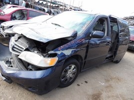 2004 HONDA ODYSSEY EX NAVY BLUE 3.5L AT 2WD A17679